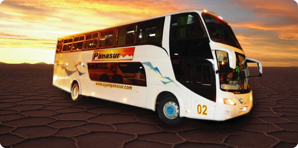 Panasur bus Uyuni - La Paz