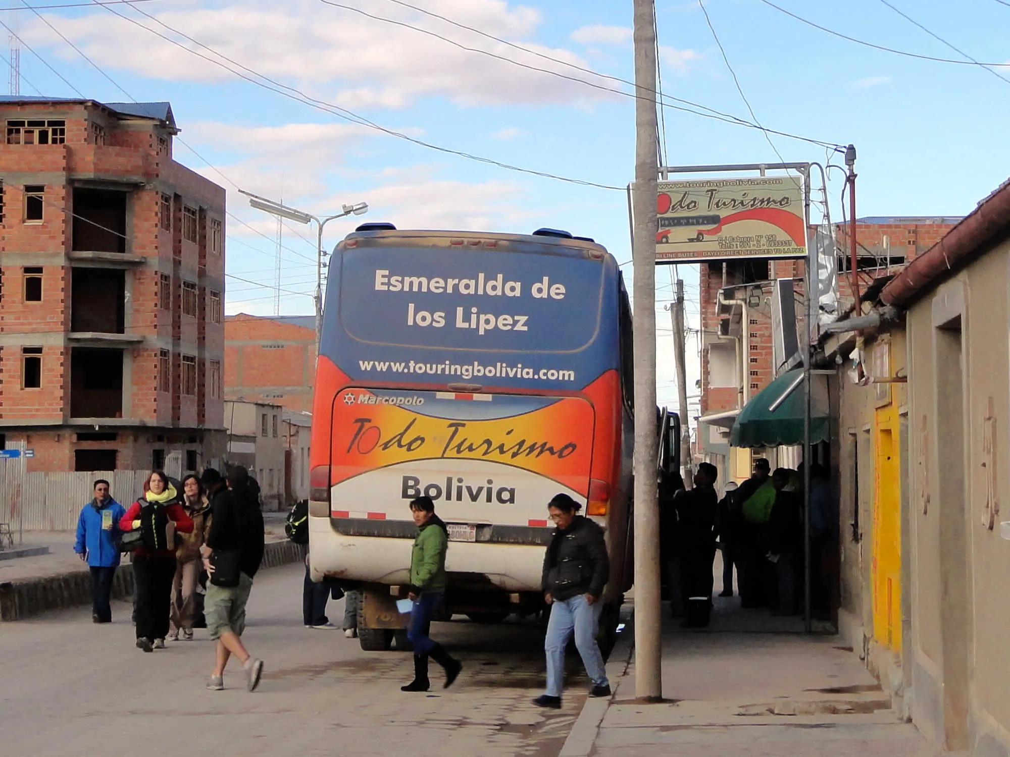 Todo Turismo bus in Uyuni