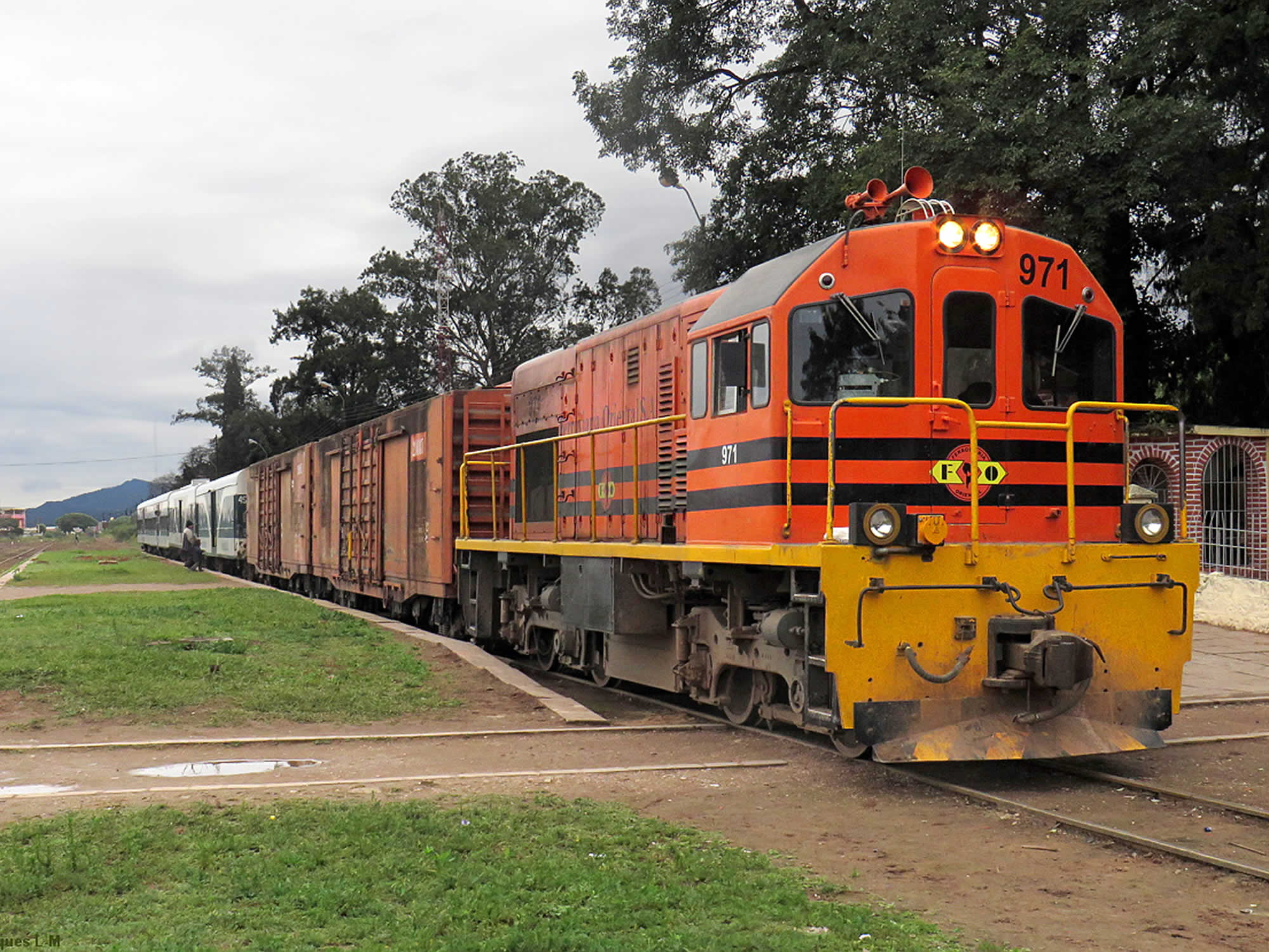 Trains in Bolivia