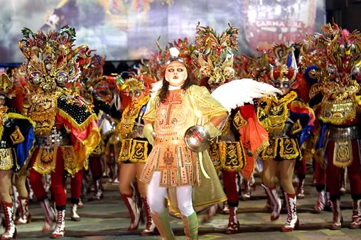 Diablada Dance at the Oruro Carnival