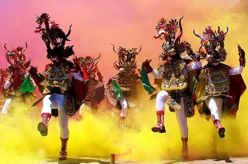 Diablada Dance at the Oruro Carnival