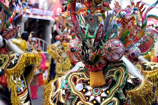 Diablada Dance at the Oruro Carnival