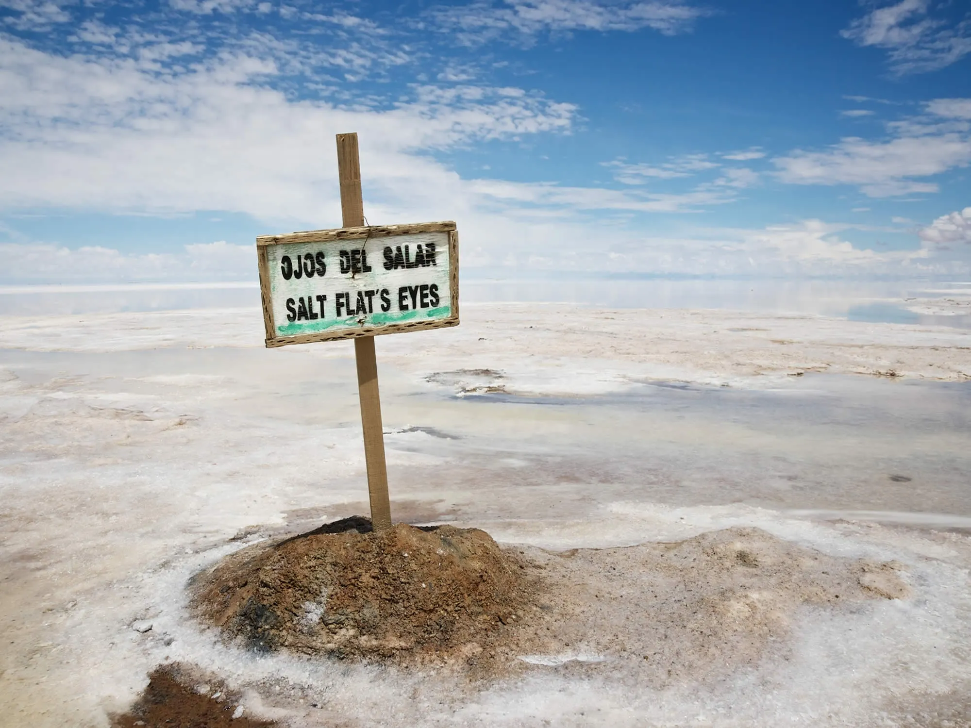 Ojos del Salar - Eyes of the Salt Flat