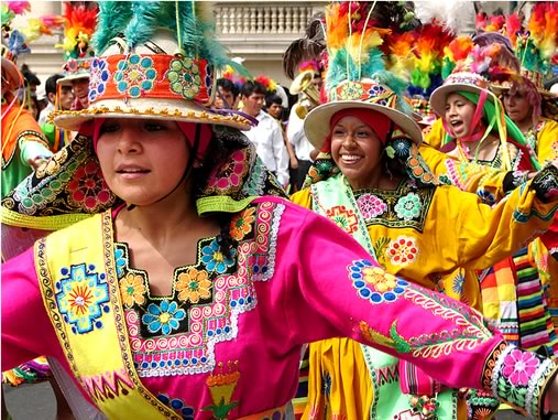 Tinkus Dance at the Oruro Carnival