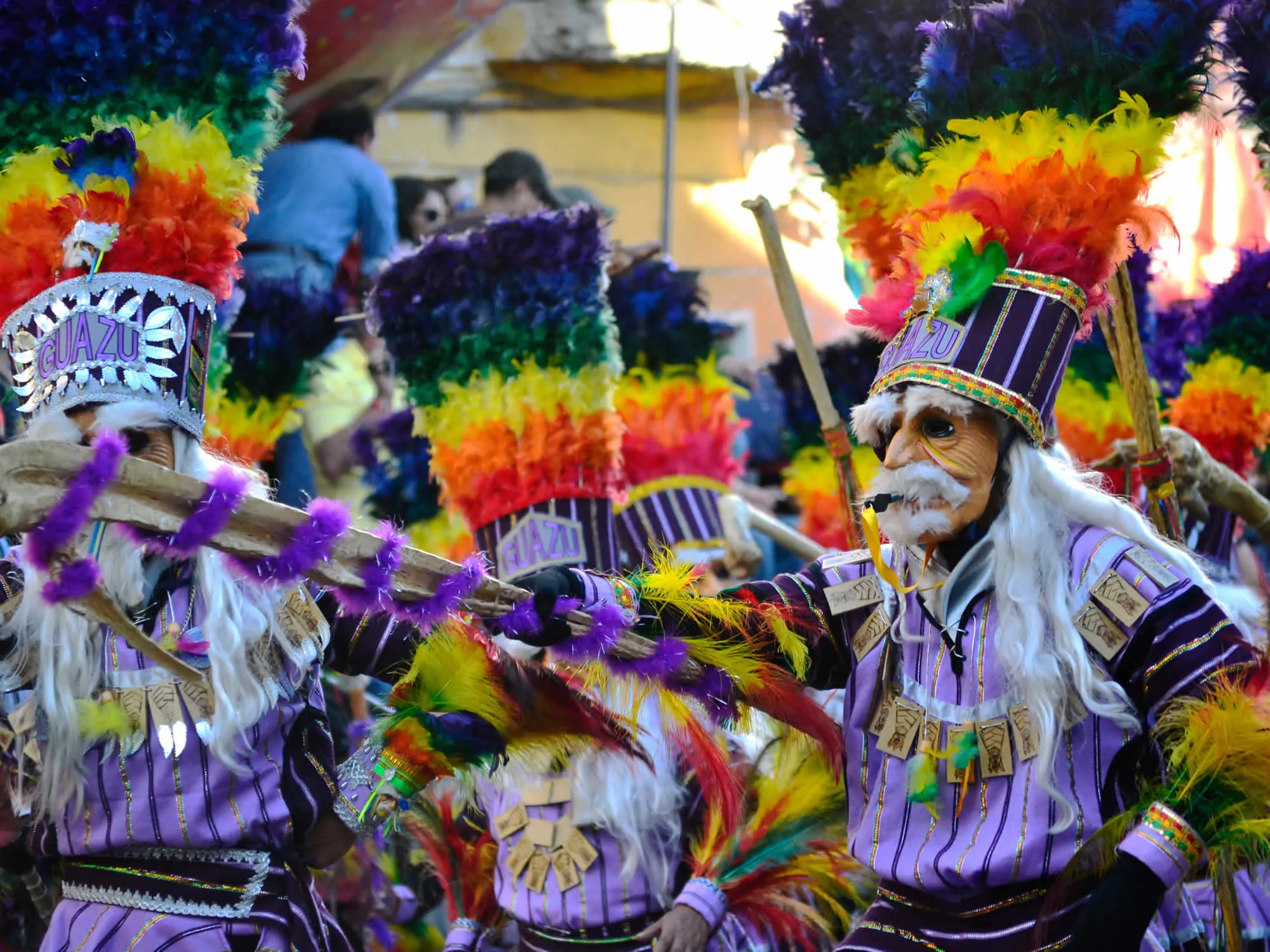 Tobas Dance at the Oruro Carnival