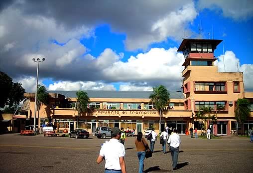 El Trompillo Airport exterior  in Santa Cruz, Bolivia