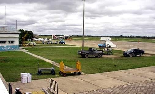 Teniente Jorge Henrich Arauz Airport runway Trinidad, Bolivia